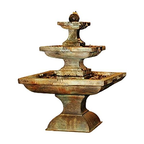 Amazon.com: Henri Studio 4 Piece Equinox Fountain, Tall, Relic